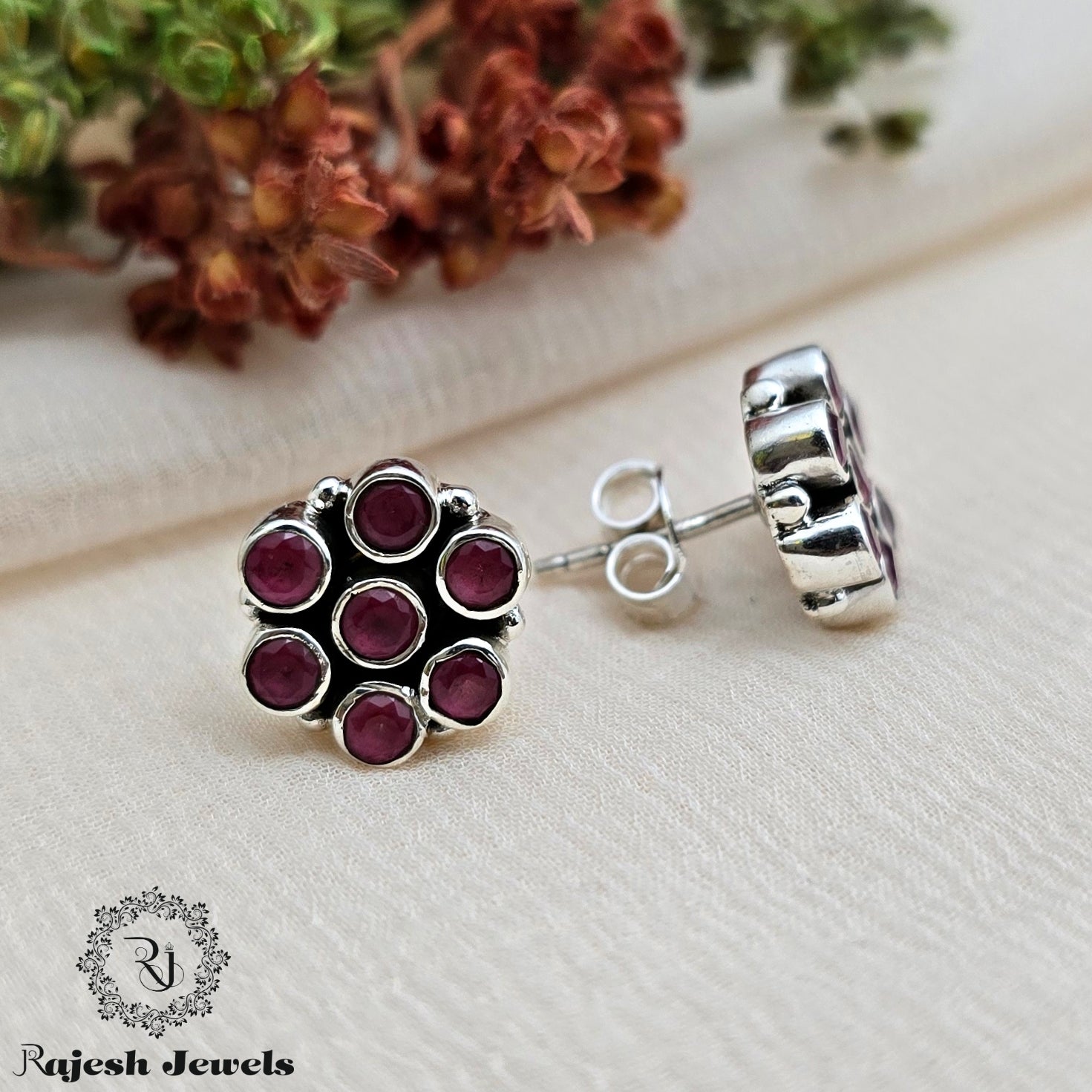 Radiant Cutstone Stud Earrings