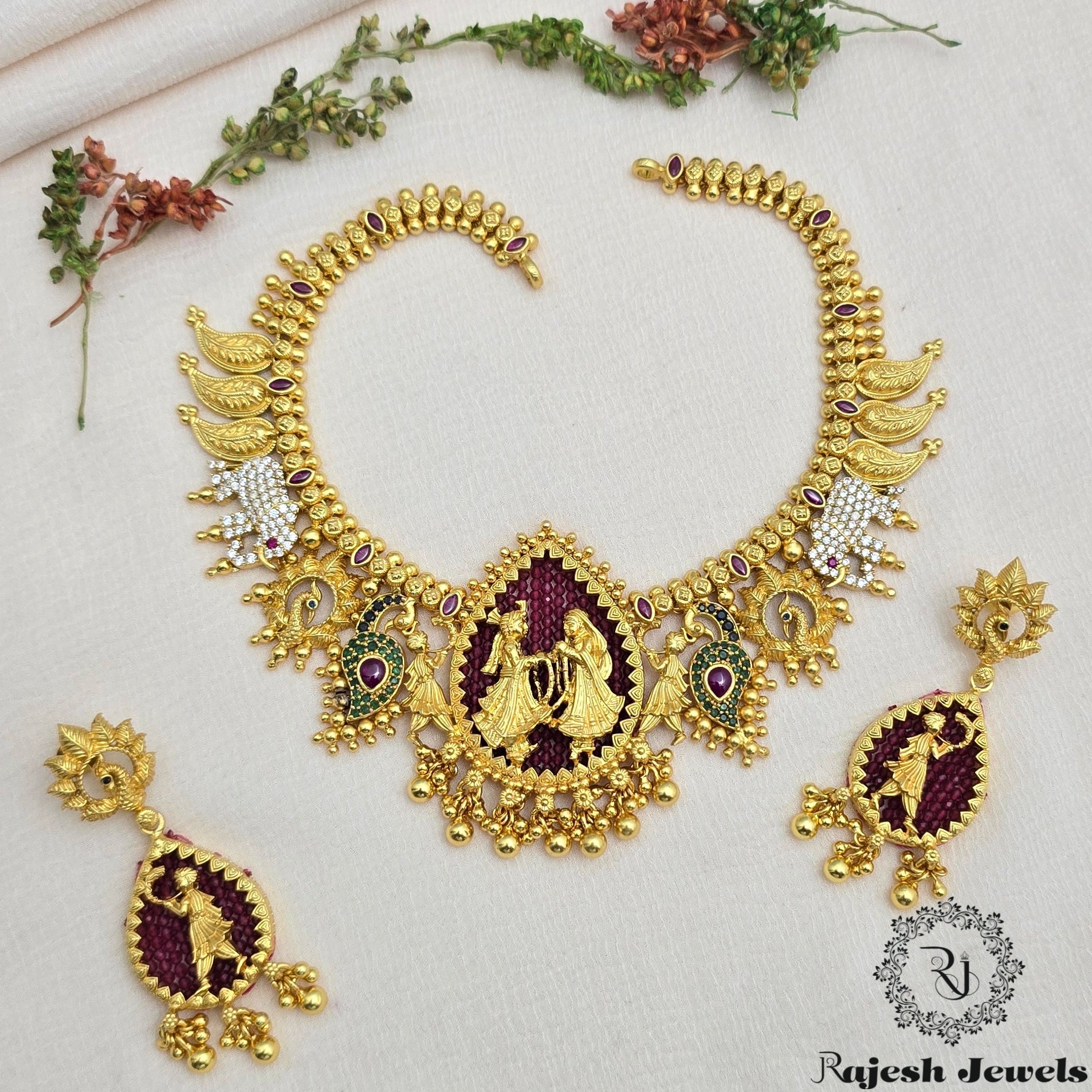 Fabulous Artistic Dulha Dulhan Neckpiece