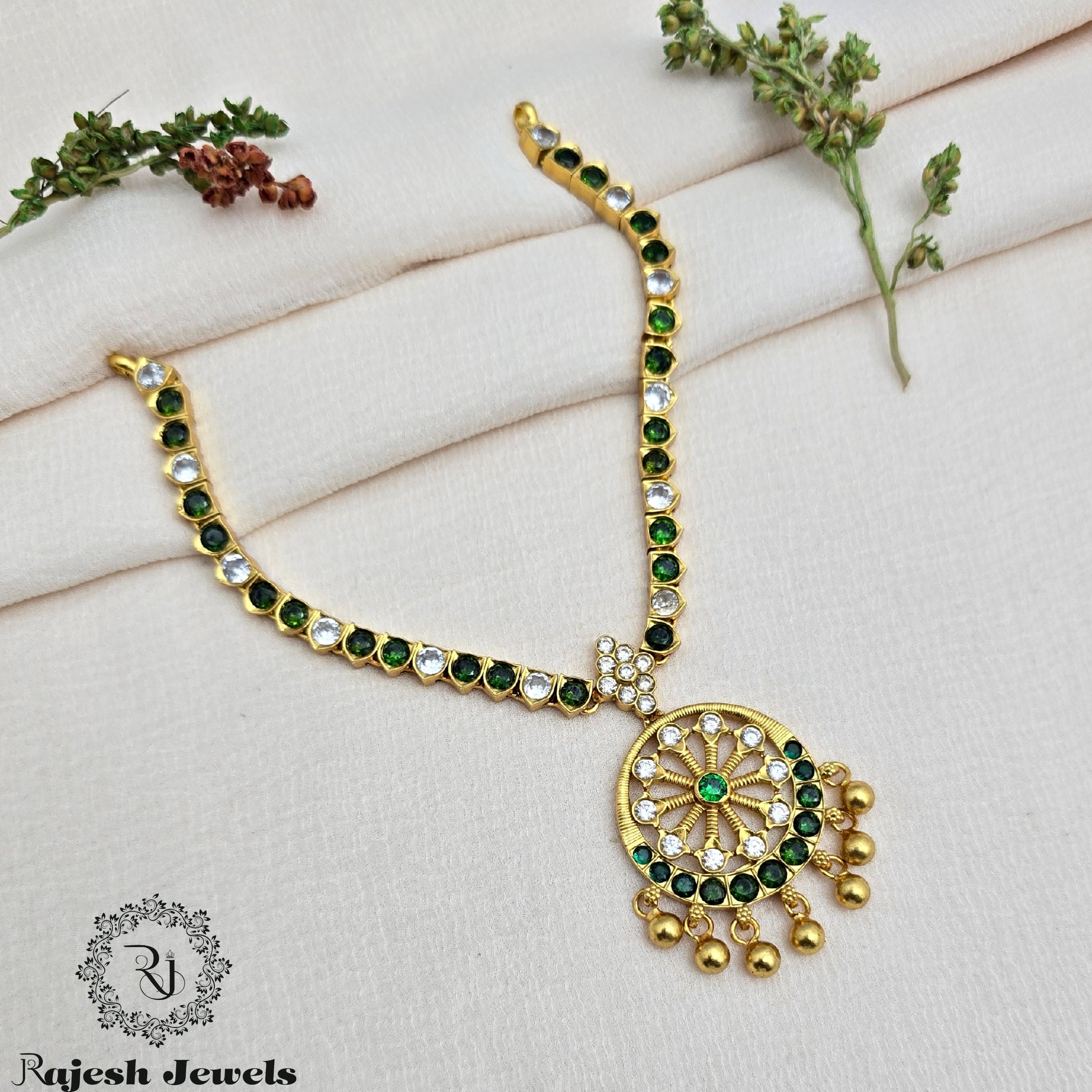 Classic Traditional Cz Necklace
