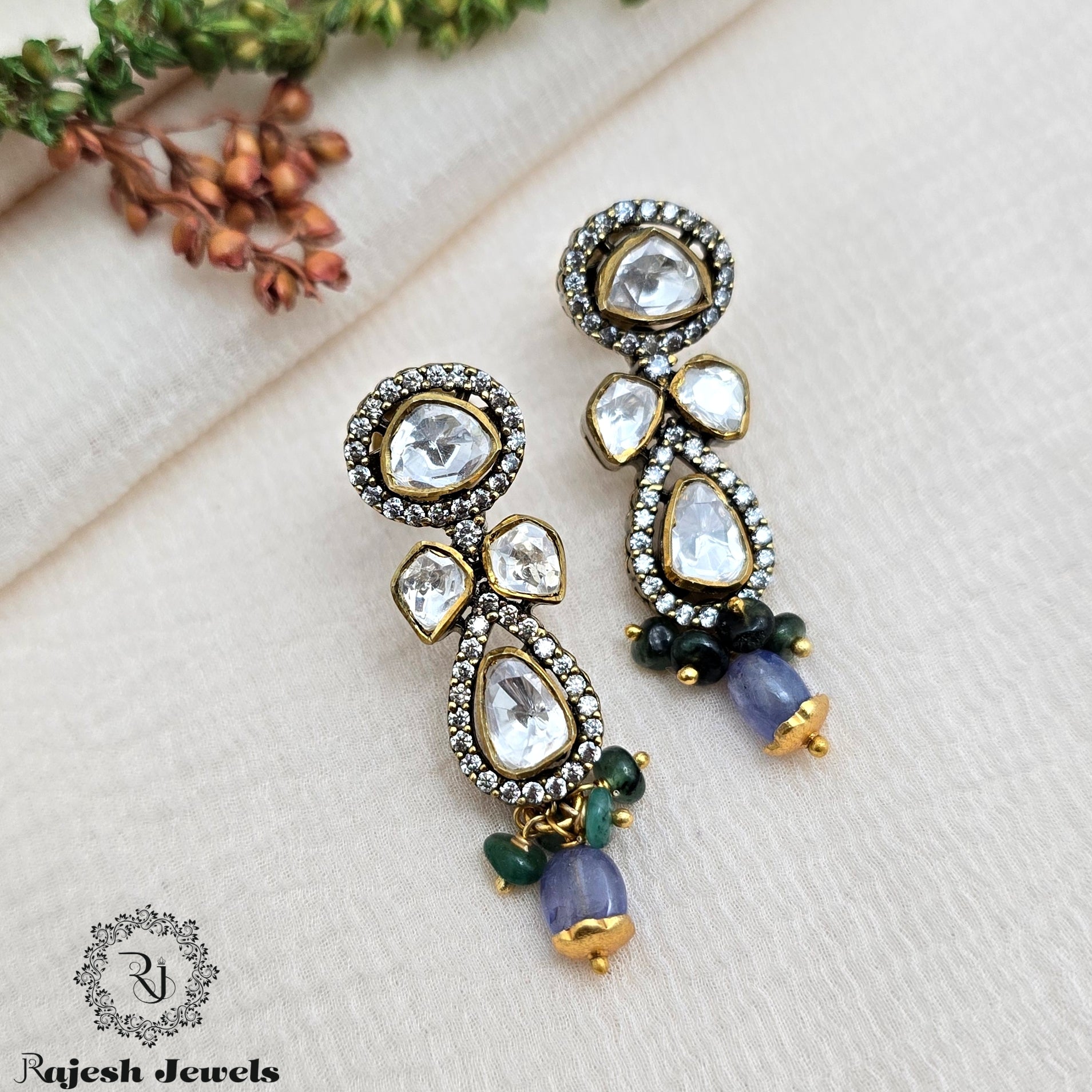 Mesmerizing Moissanite Silver Earrings