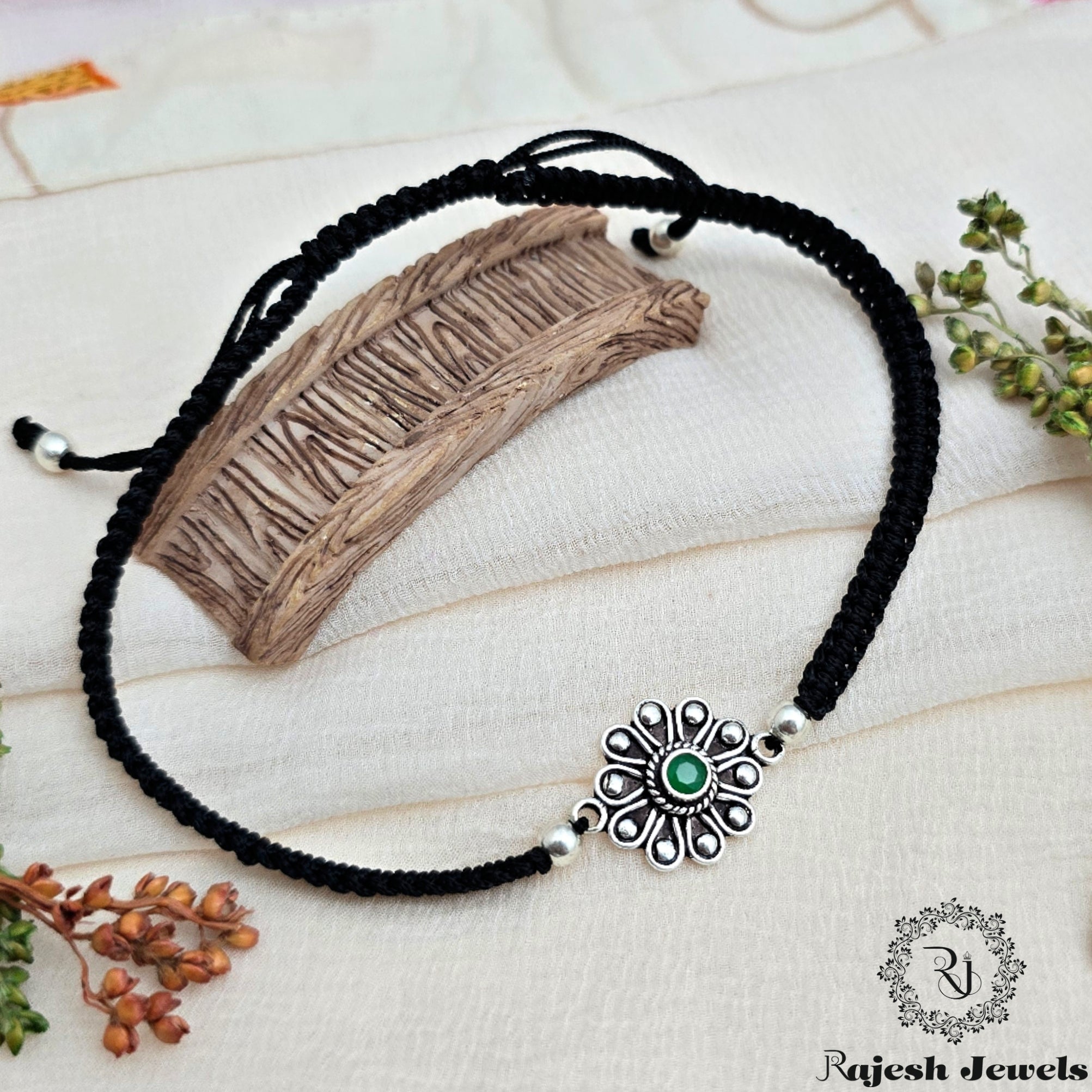 Dainty Cutstone Nazariya Anklet