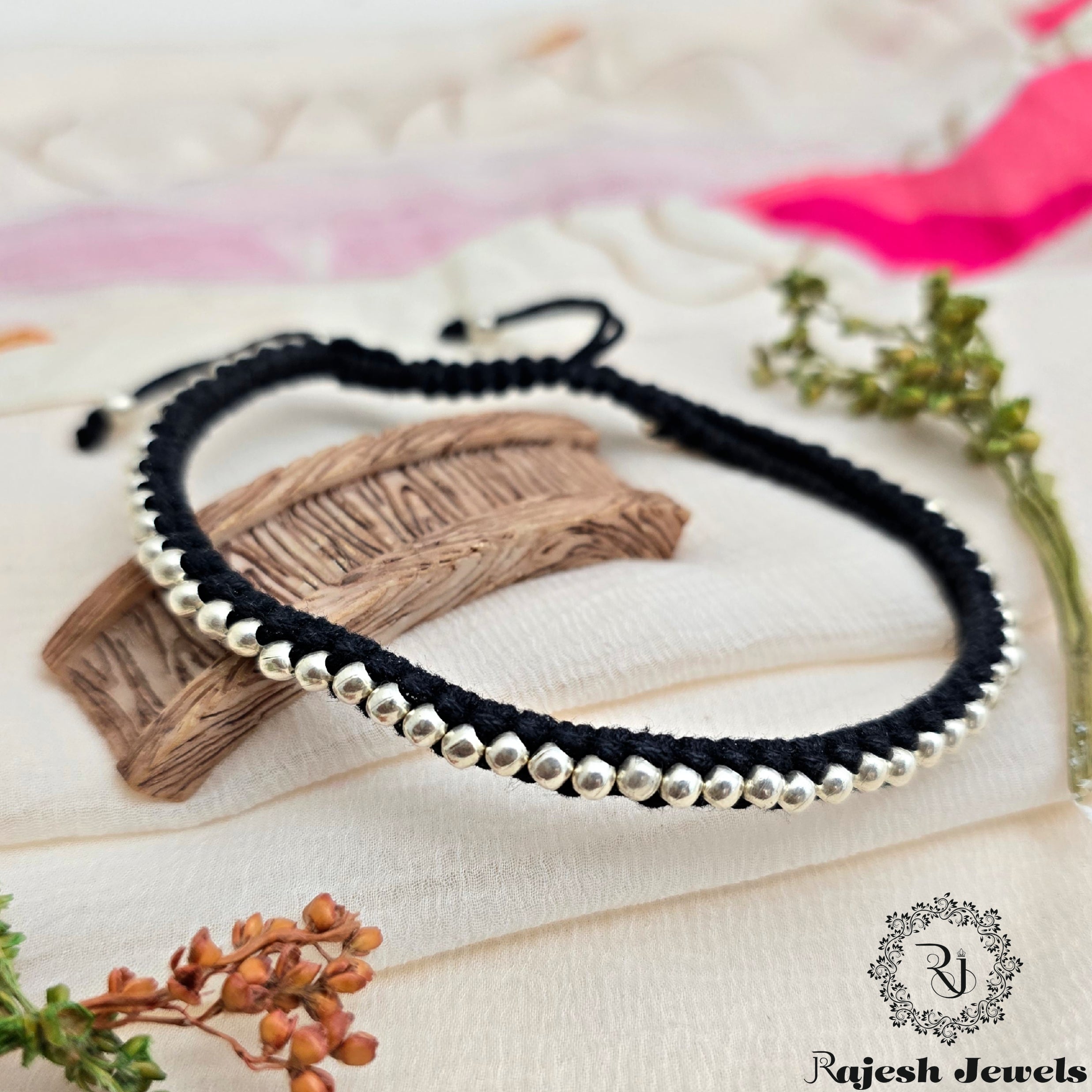 Beautiful Balled Nazariya Anklet