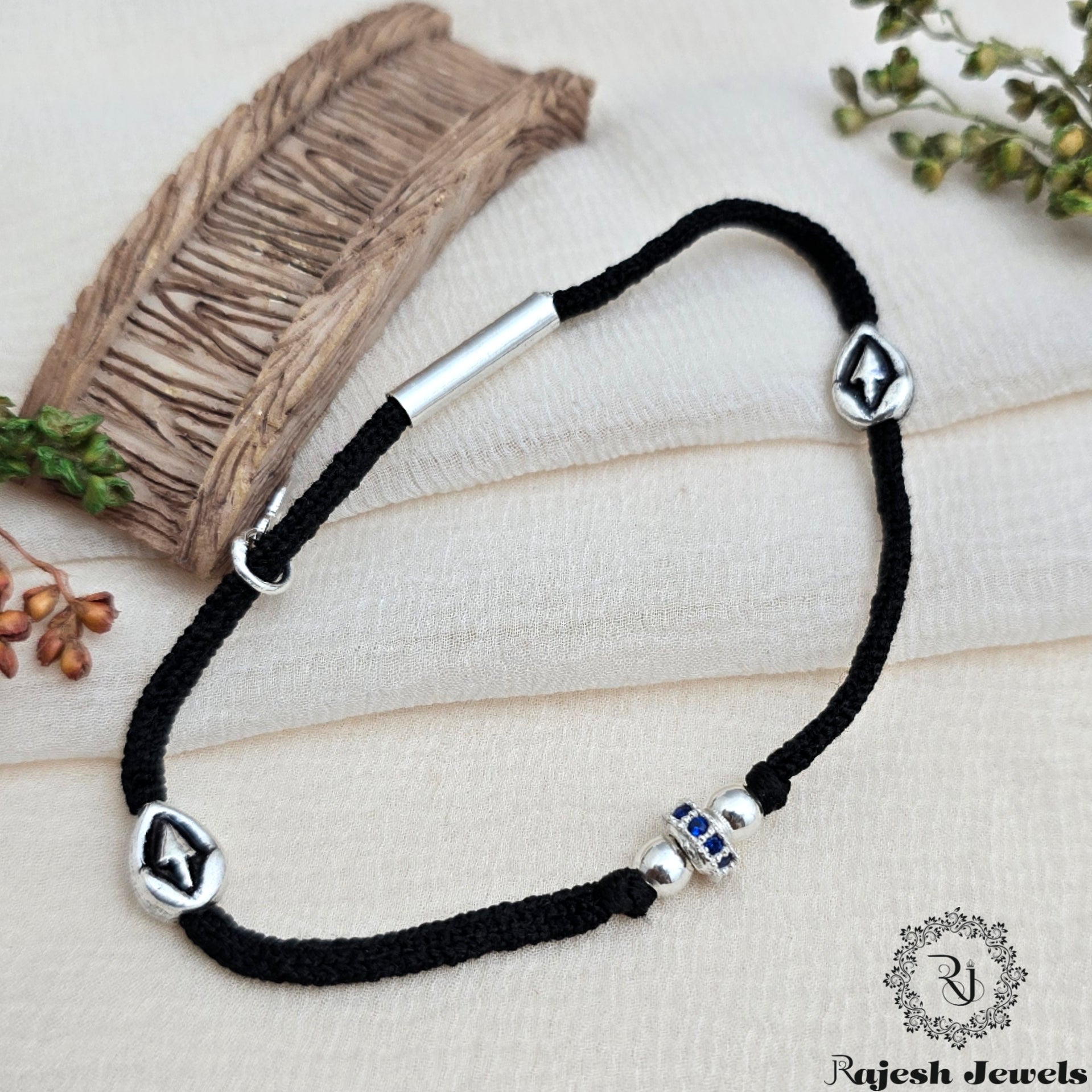Fancy Elastic Nazariya Anklet