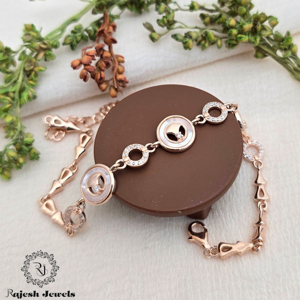 Pleasing Rosegold Ladies Bracelet
