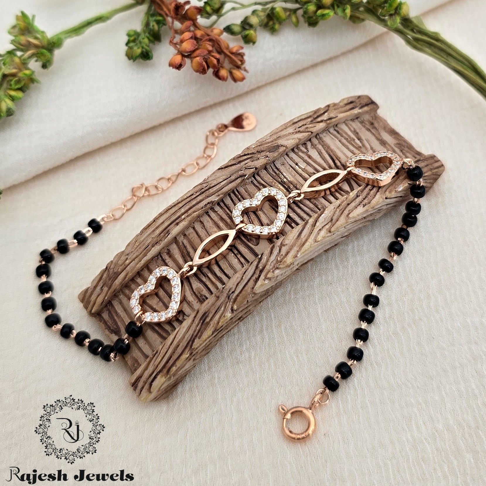 Heart Warming Blackbead Mangalsutra