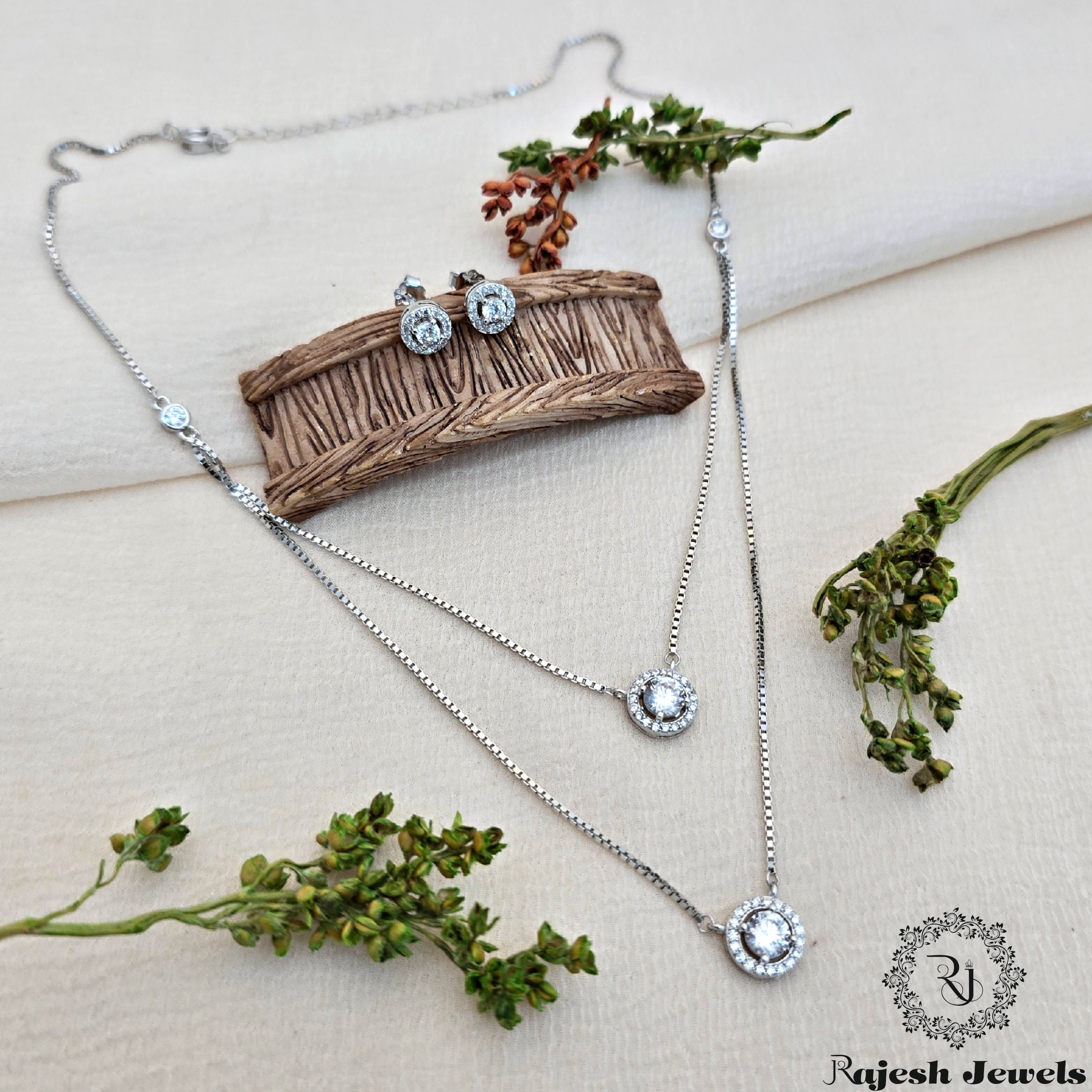 Solitaire Drop Cz Minimalistic Necklace
