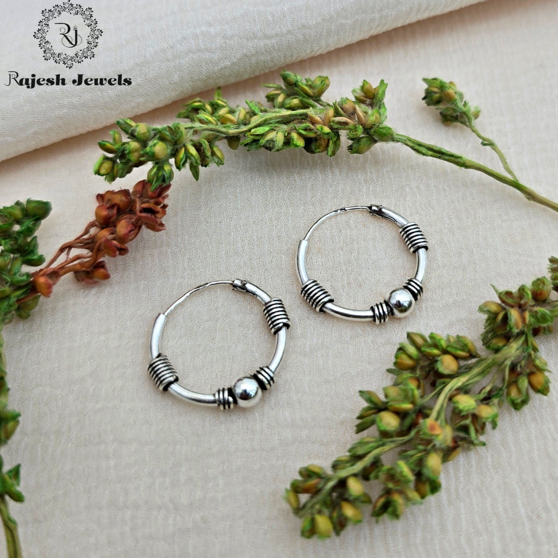 Adorable Oxidised Bali Earrings