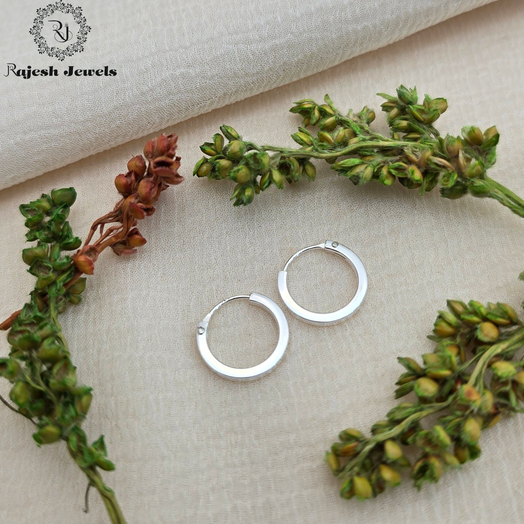 Minimalistic Plain Cuboid Bali Earrings