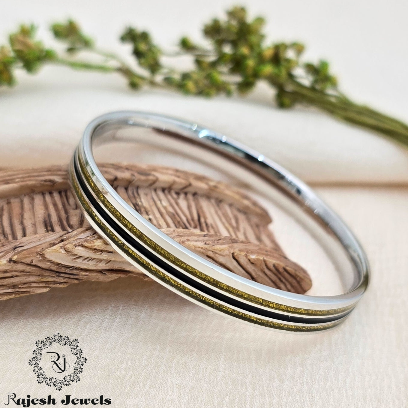 Adorable Rhodium Kid's Bangle