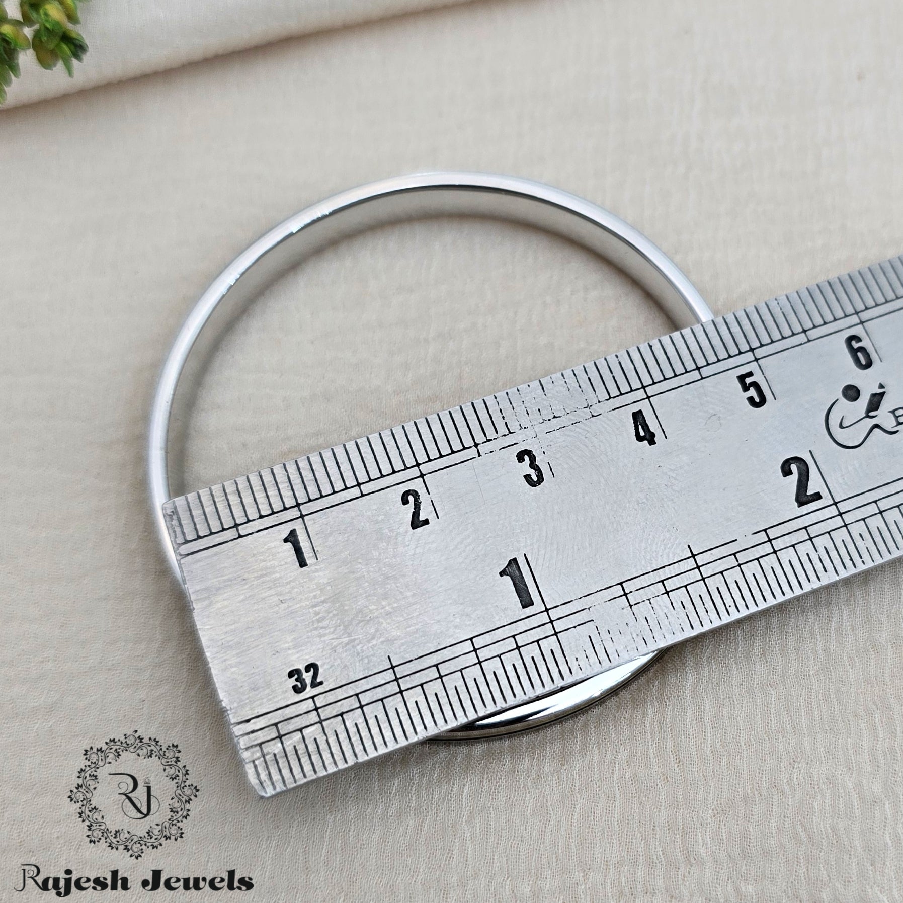 Adorable Rhodium Kid's Bangle
