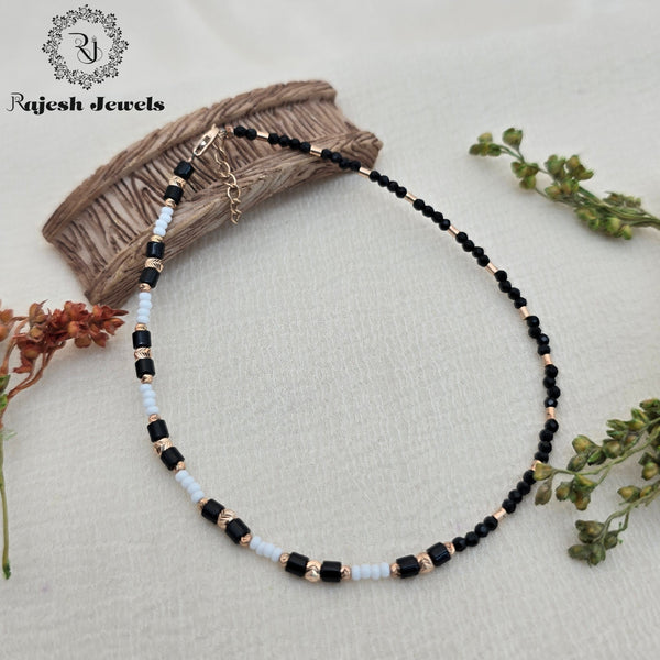 Fusion Blackbead Single Nazariya Anklet