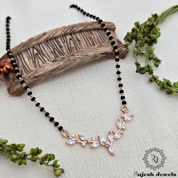 Glorified Cz Rosegold Mangalsutra