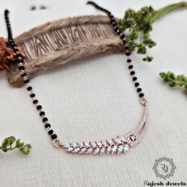 Beautiful Feather-light Cz Mangalsutra