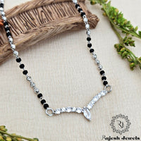 Fabulous Cz Blackbead Mangalsutra