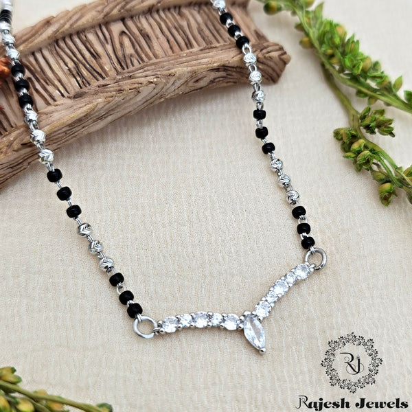 Fabulous Cz Blackbead Mangalsutra