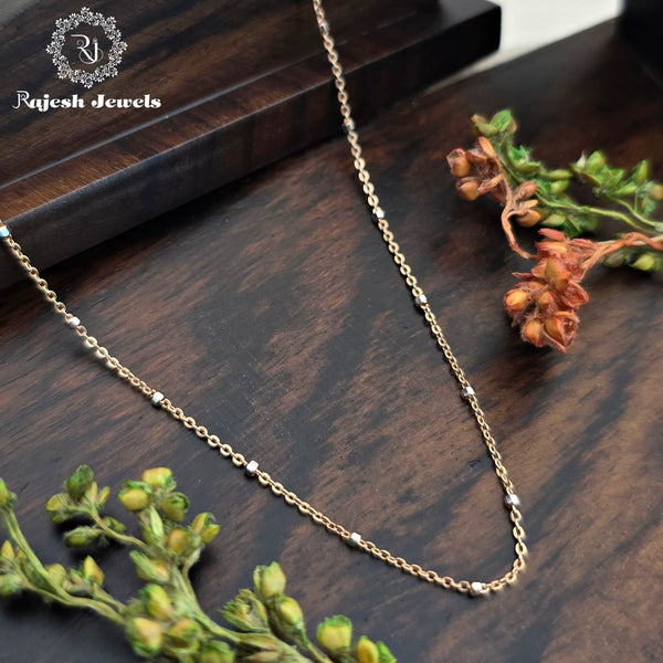 Charming Rosegold Sleek Neckchain