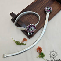 Wonderful Heavy Weight Cutstone Anklet
