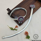 Wonderful Heavy Weight Cutstone Anklet