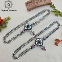 Lavish Squared Multi Layered Anklet