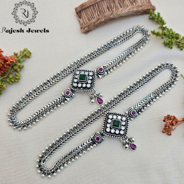 Lavish Squared Multi Layered Anklet