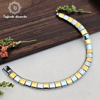 Glorified Dual Tone Men's Bracelet