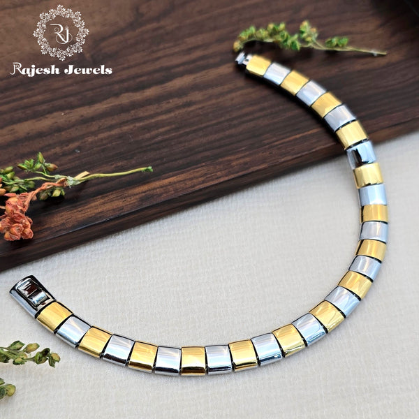 Glorified Dual Tone Men's Bracelet