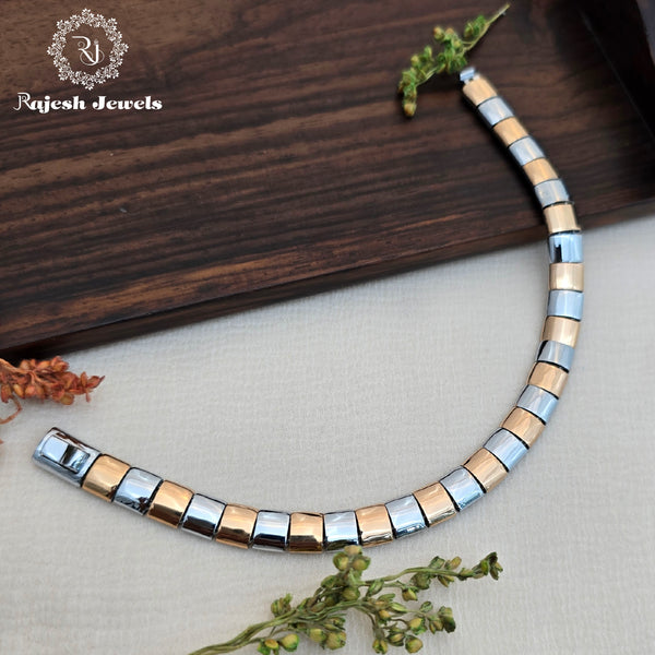 Exceptional Dual Tone Men's Bracelet
