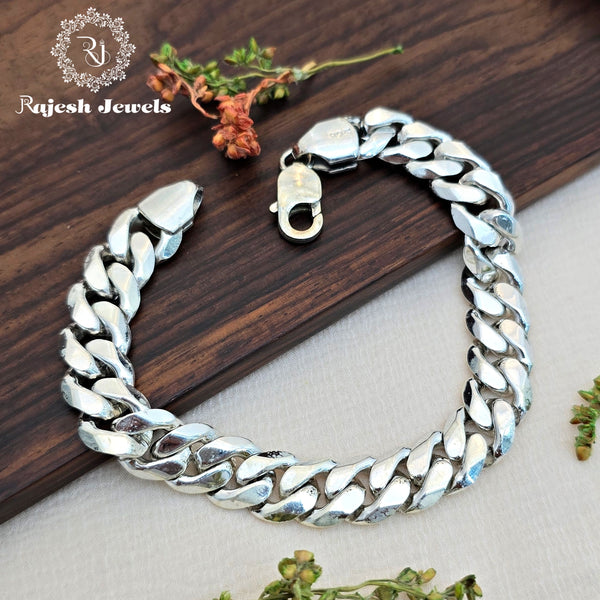 Heavy Plain Cuban Men's Bracelet