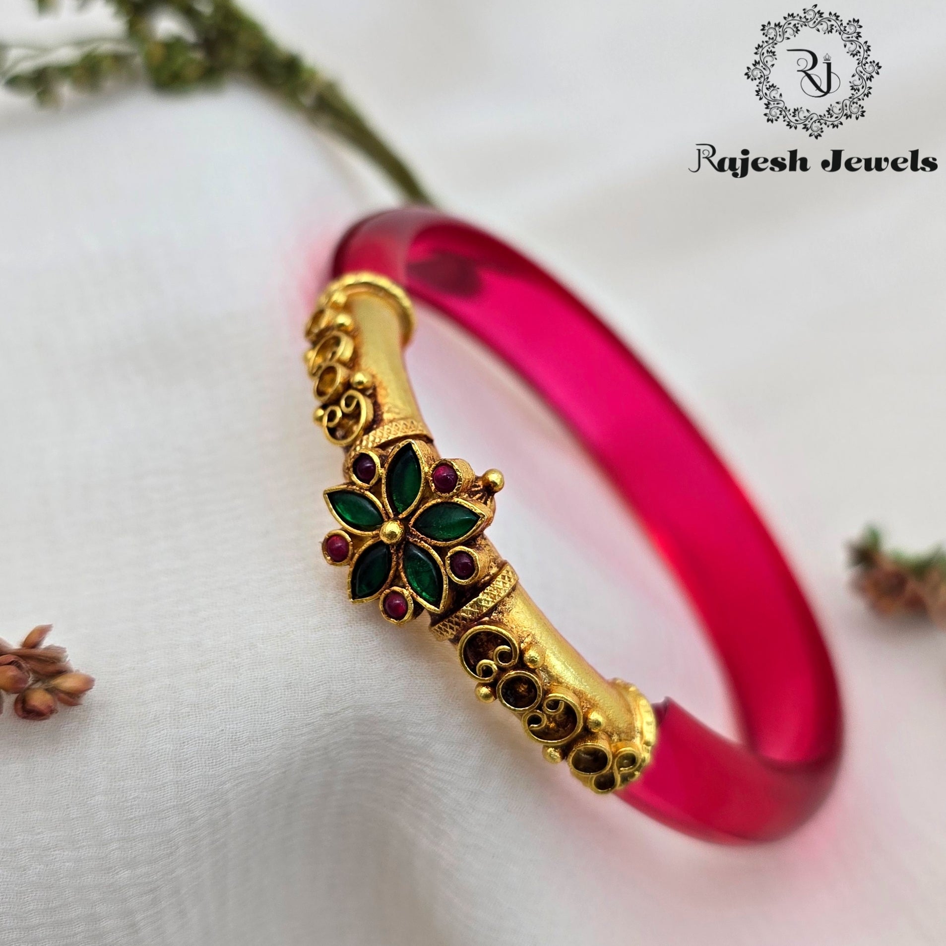Charismatic Silver Gold Plated Bangle