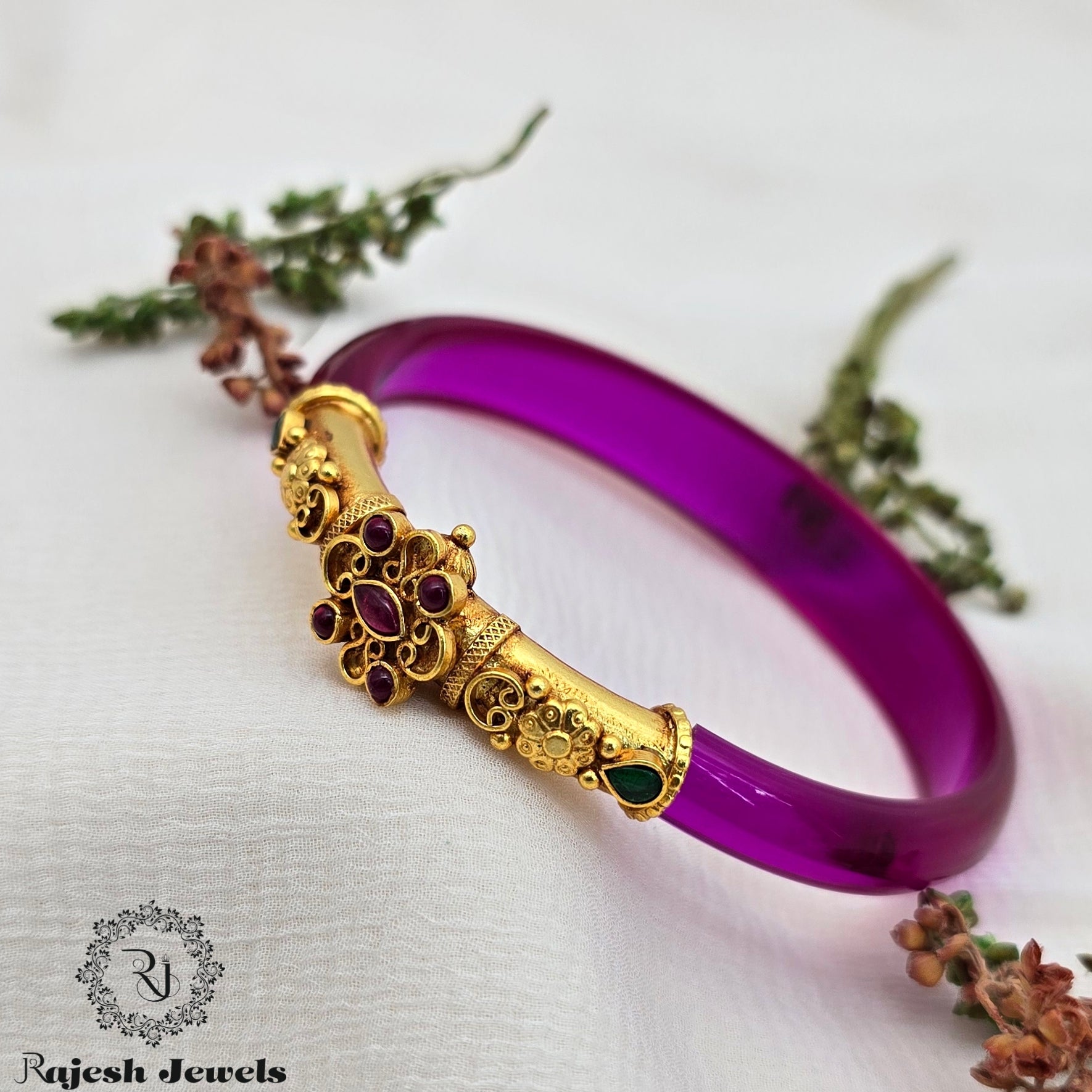 Amazing Silver Gold Plated Bangle