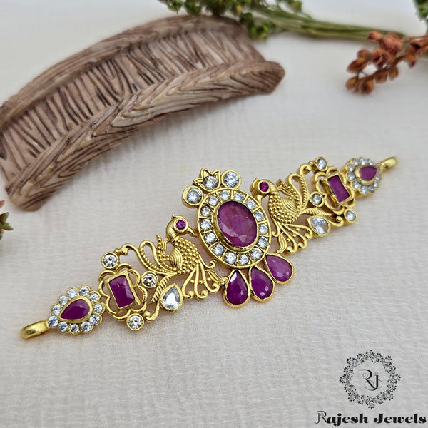 Appealing Silver Gold Plated Choker Neckpiece