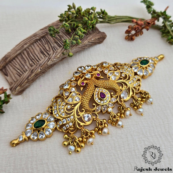 Enchanting Silver Gold Plated Choker Neckpiece