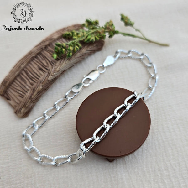 Statement Sterling Silver Men's Bracelet