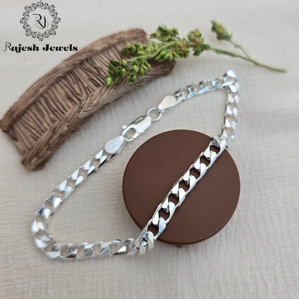 Regel Cuban Silver Men's Bracelet