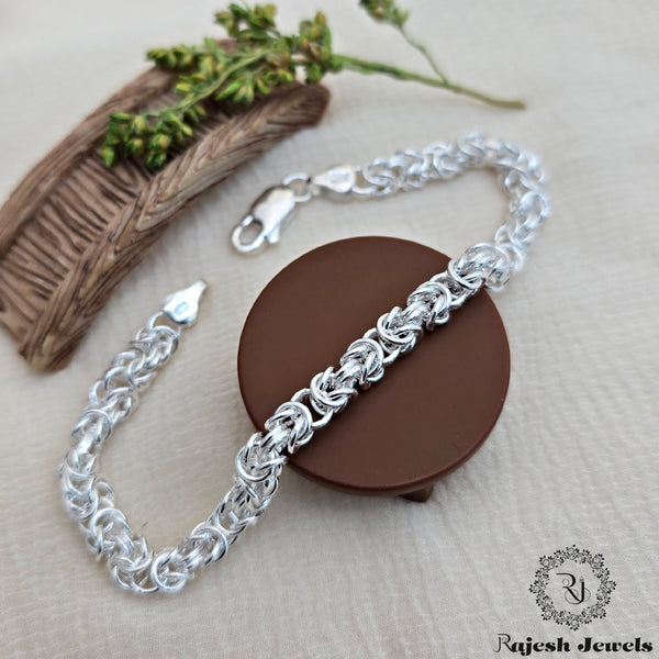 Sophisticated Interlinked Men's Bracelet