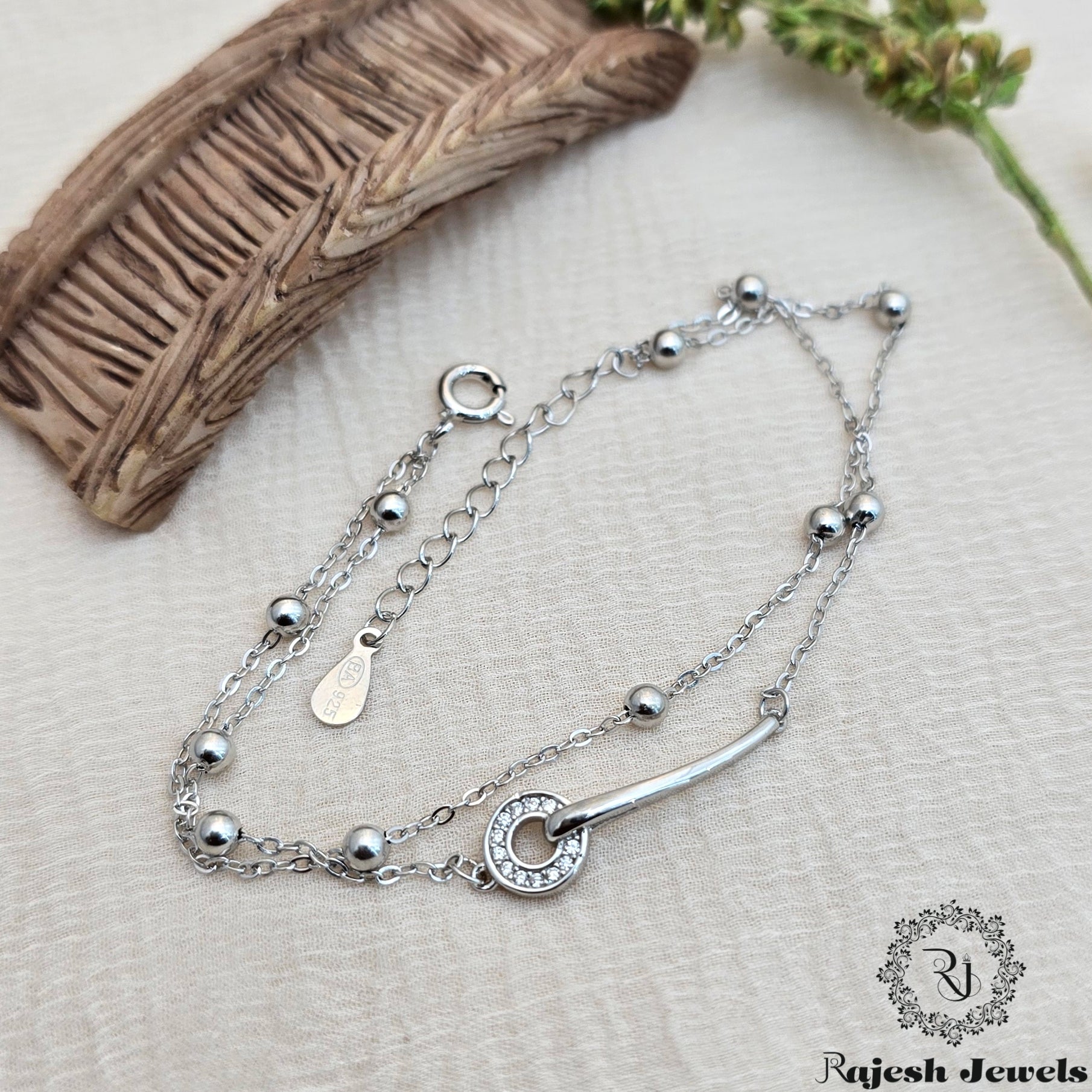 Amazing Dual Chain Ladies Bracelet