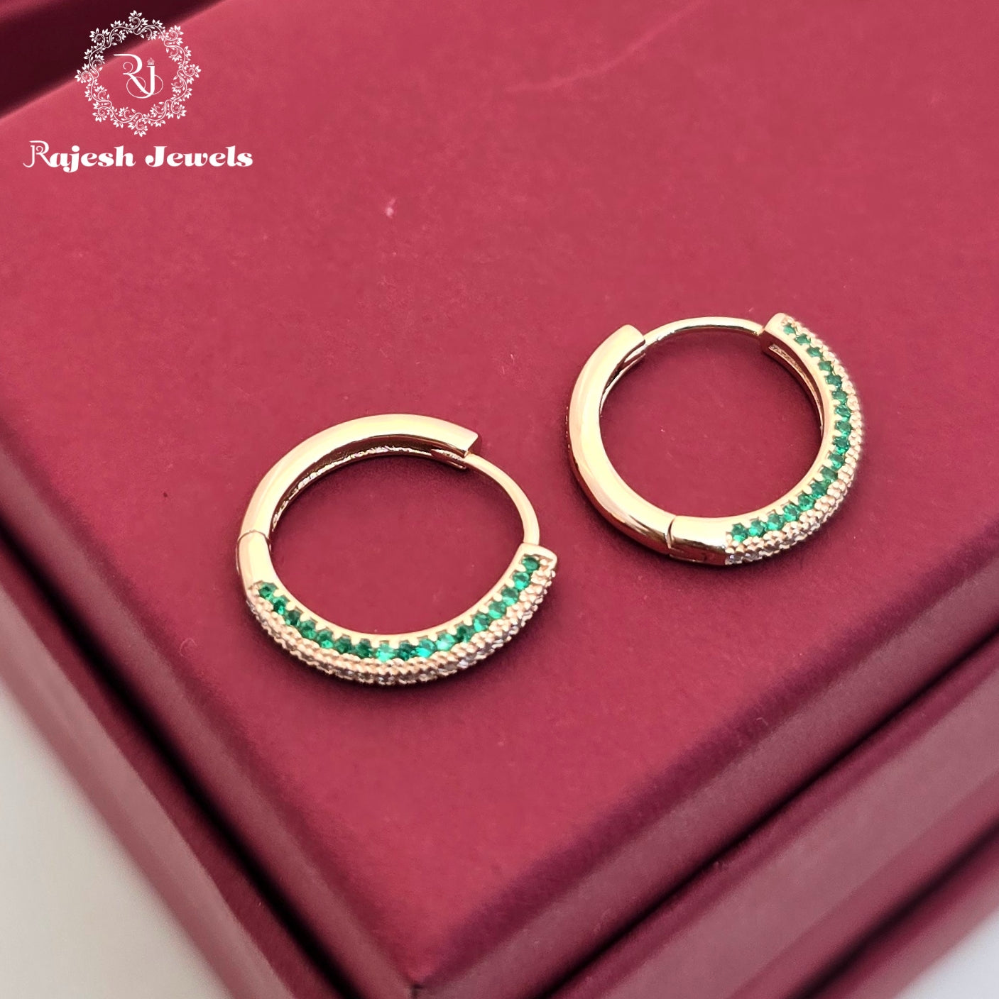 Mesmerizing Rosegold Bali Earrings