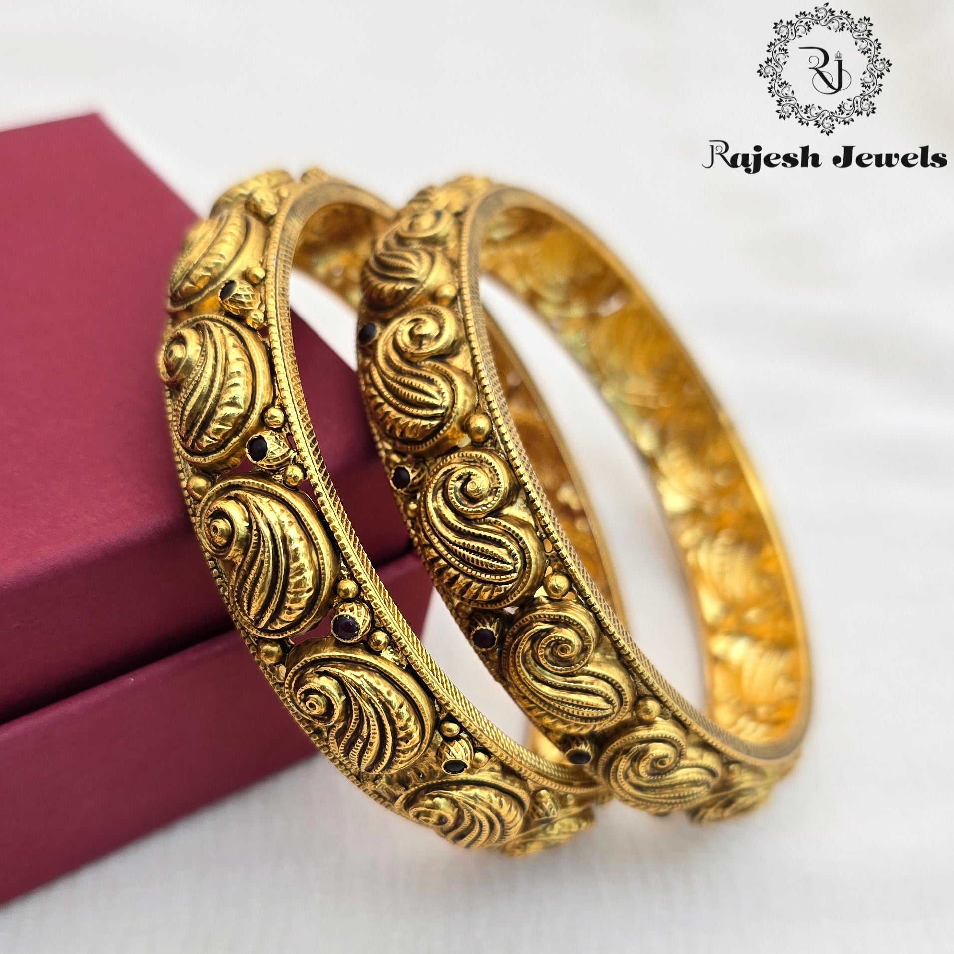 Marvellous Silver Gold Plated Bangle