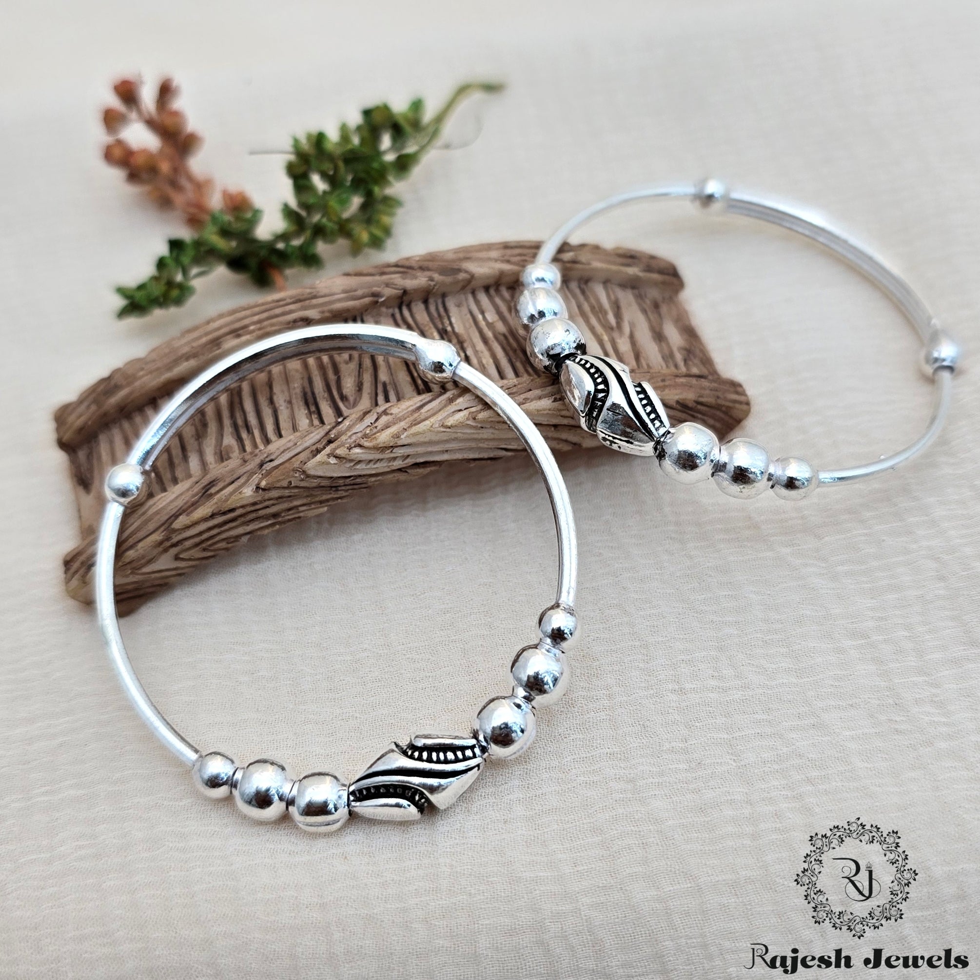 Fabulous Silver Kid's Adjustable Kada