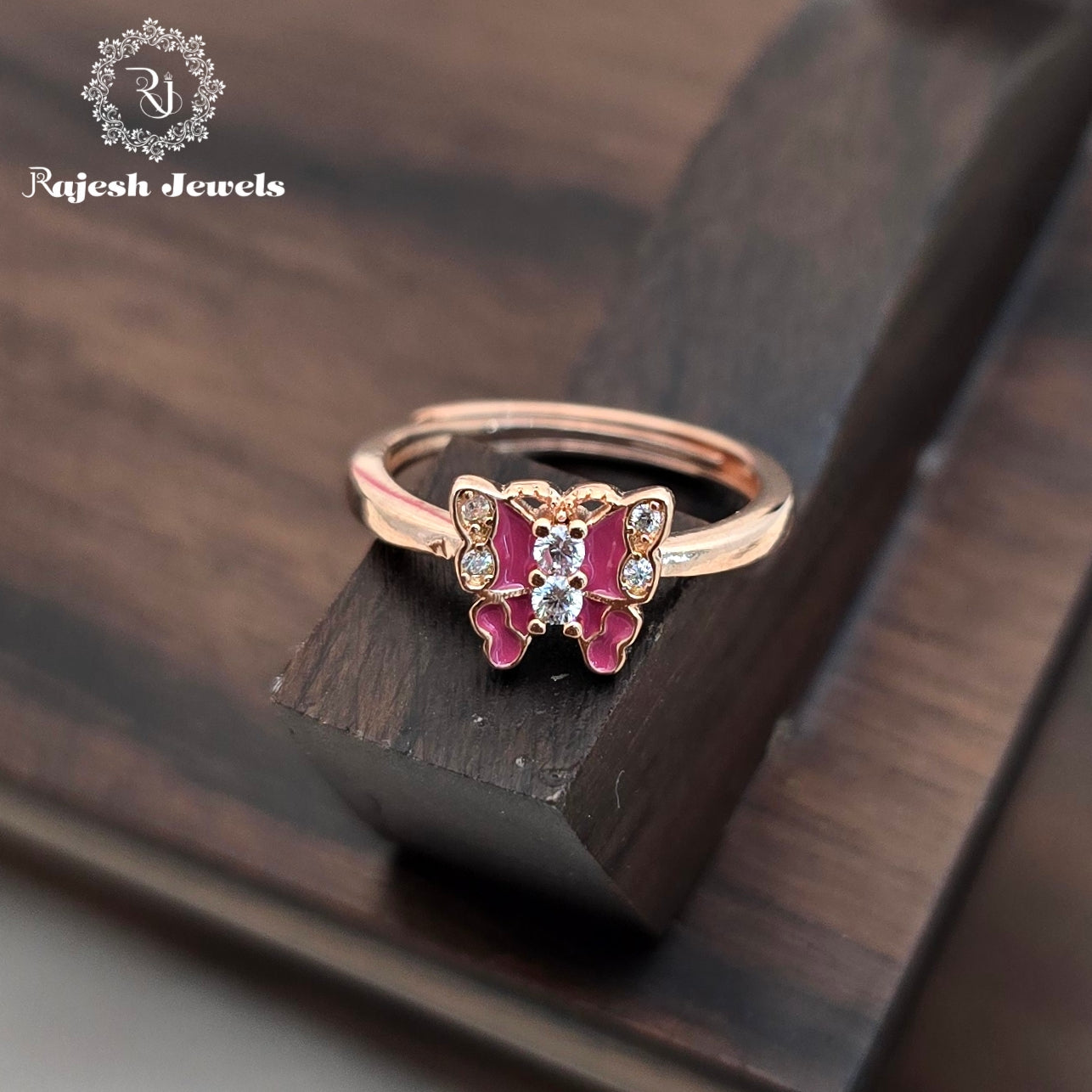 Butterfly Kid's Finger Ring