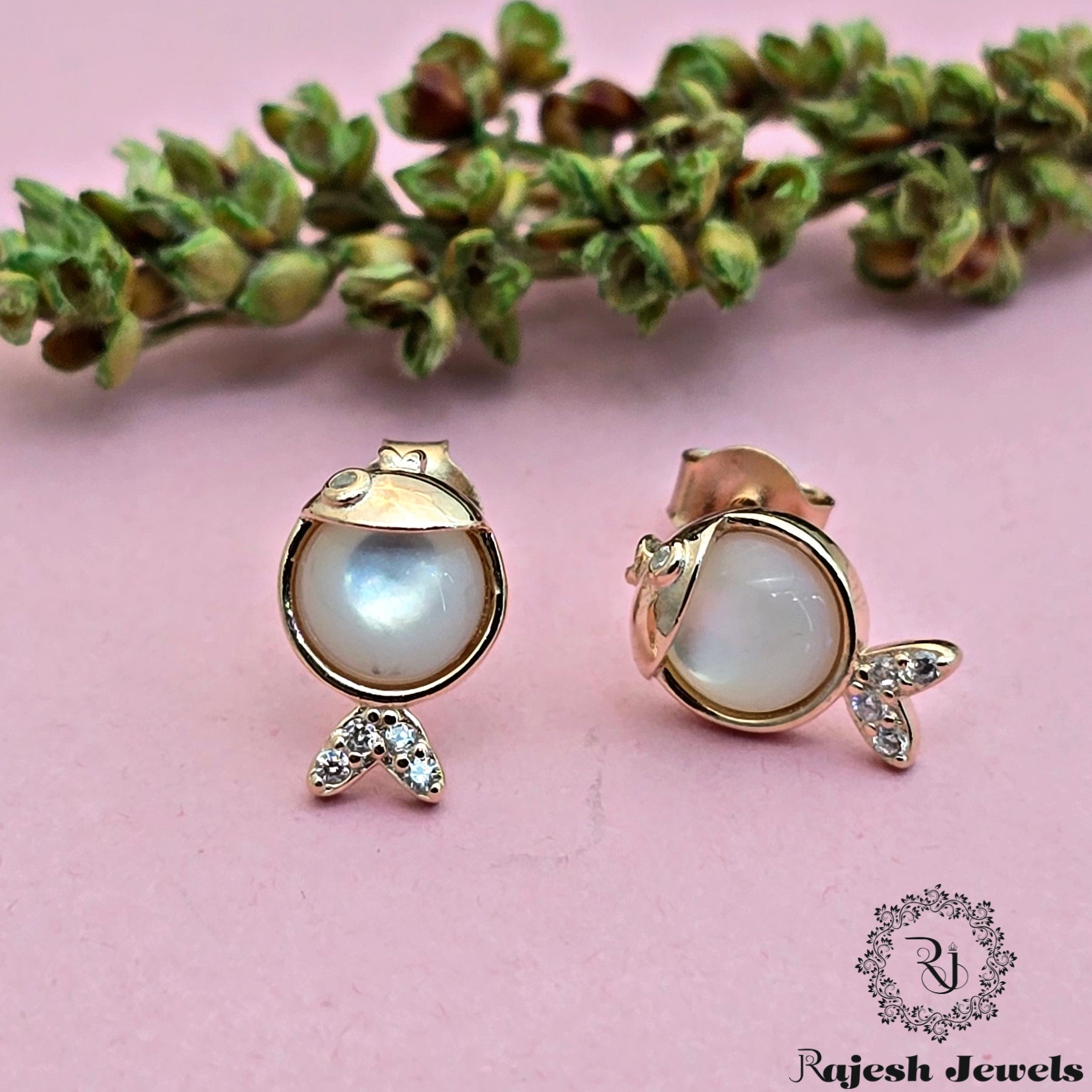 Fabulous Fish Stud Earrings