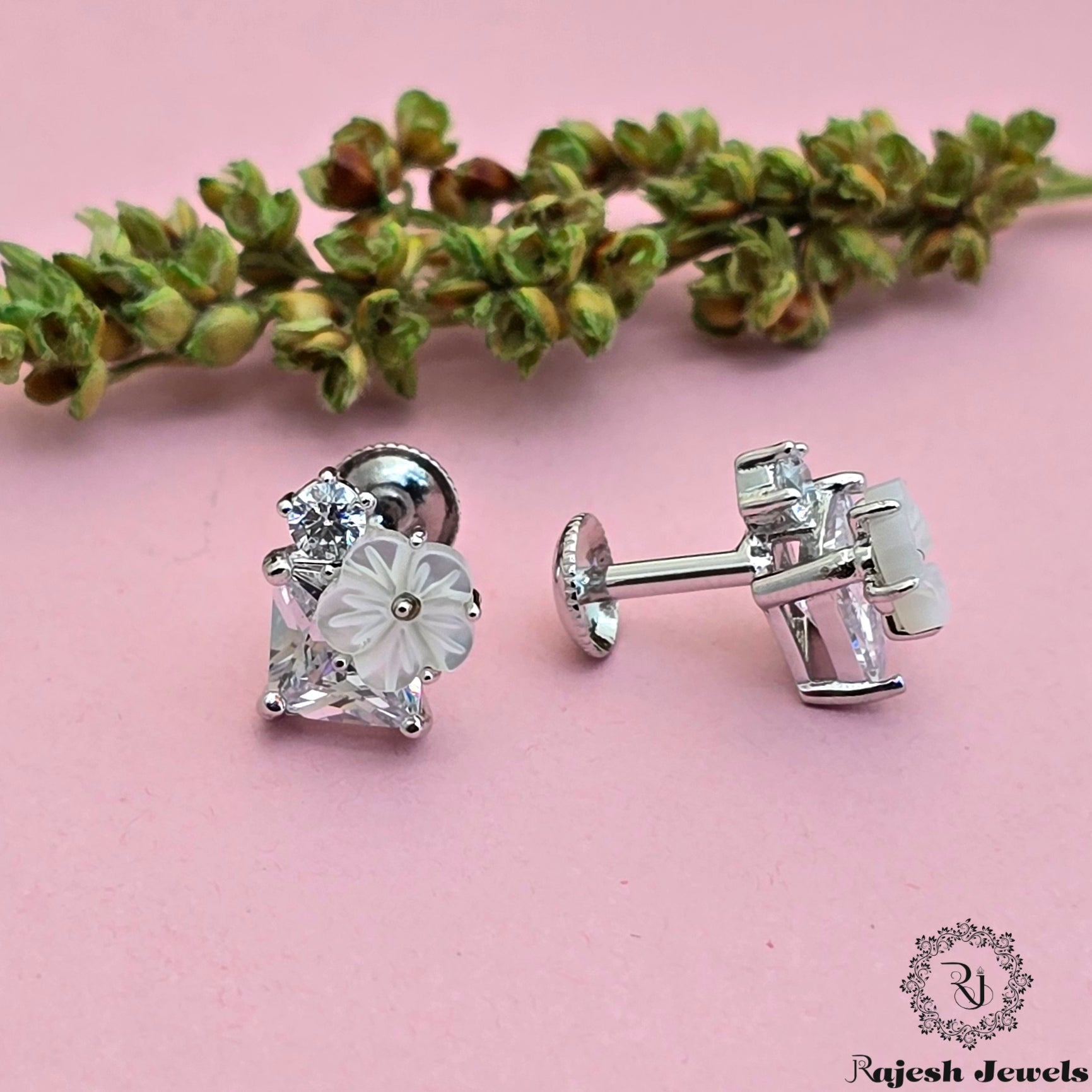 Pleasing South Screw Stud Earrings