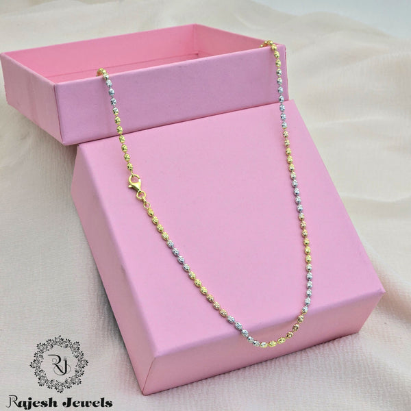 Magnificent Tricolour Silver Neckchain