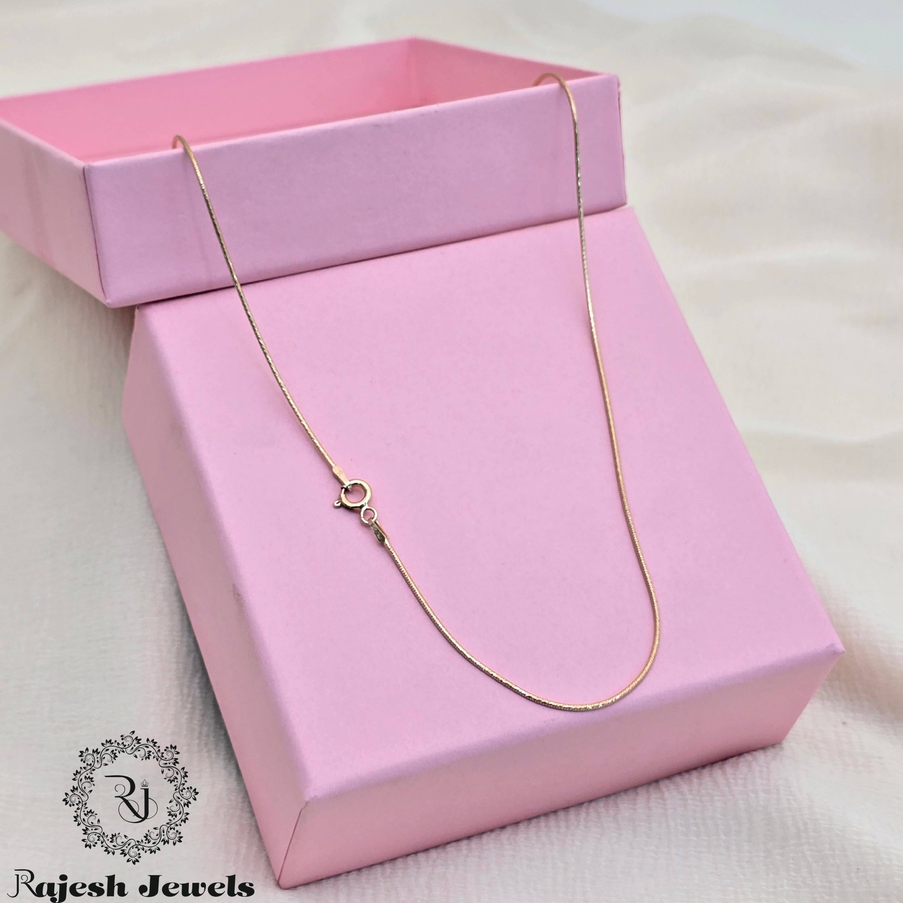 Excellent Rosegold Silver Neckchain
