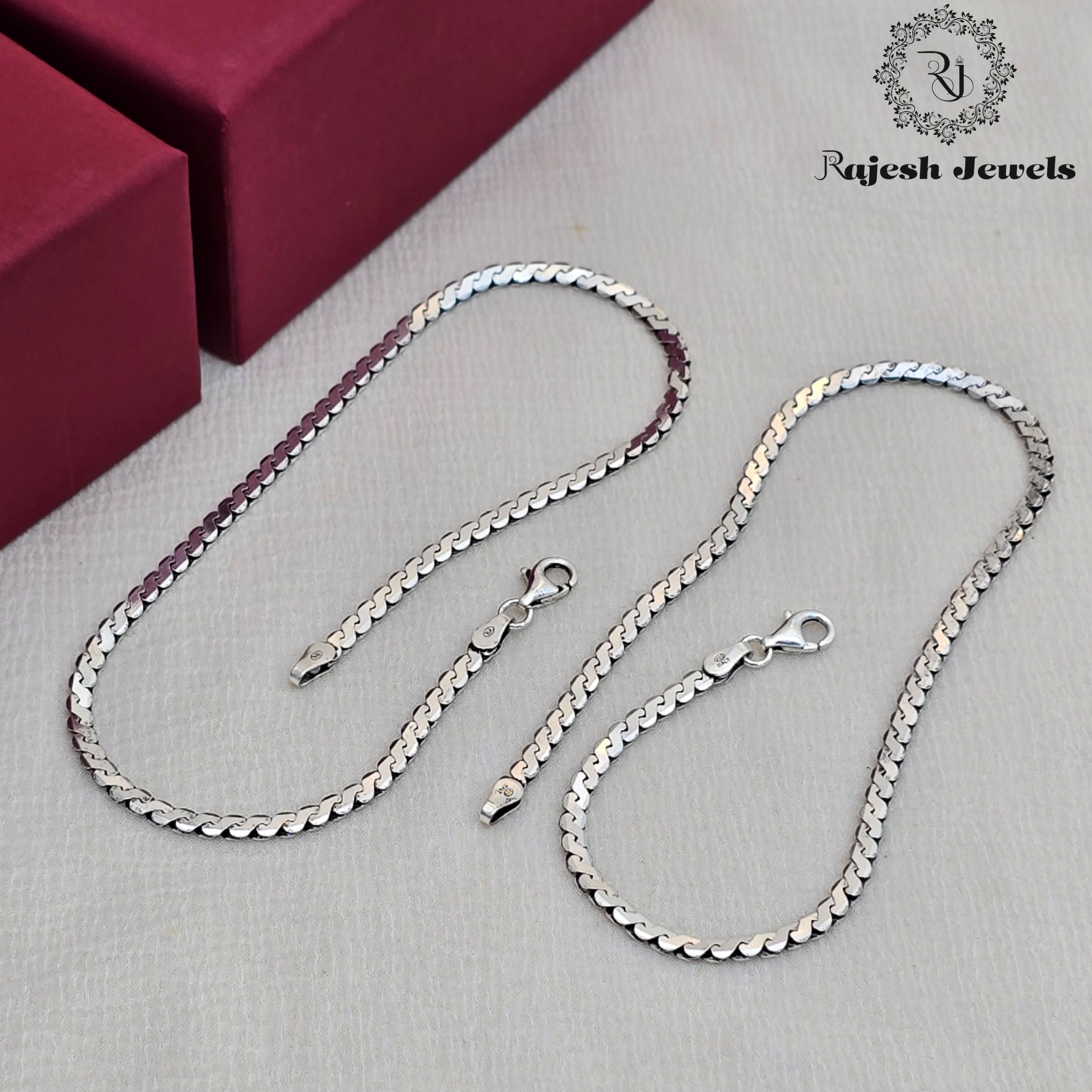 Wonderful Flat Snake Chain Anklet