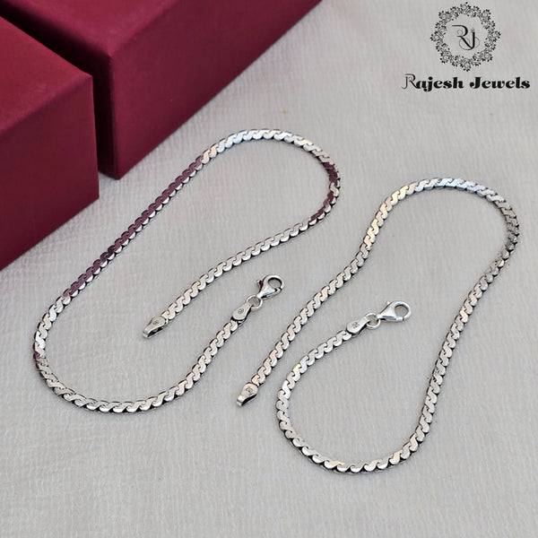 Wonderful Flat Snake Chain Anklet