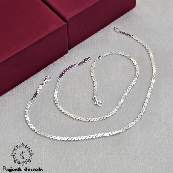 Shimmering Twisted Sleek Anklet
