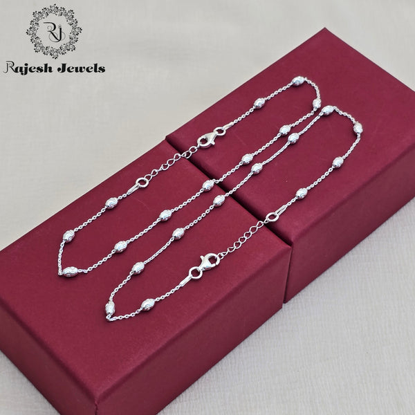 Exceptional Beaded Sleek Anklet