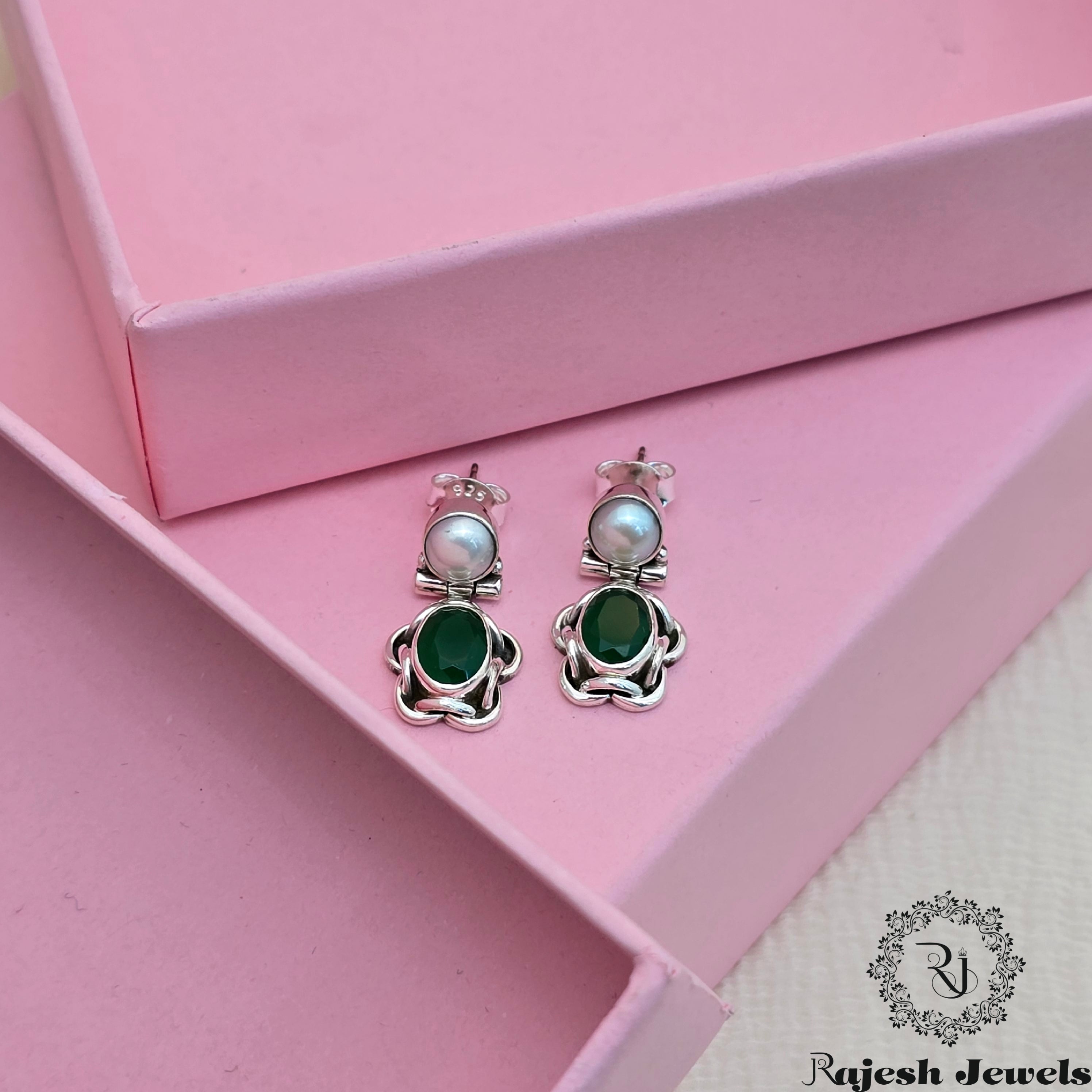 Folding Custone Stud Earrings