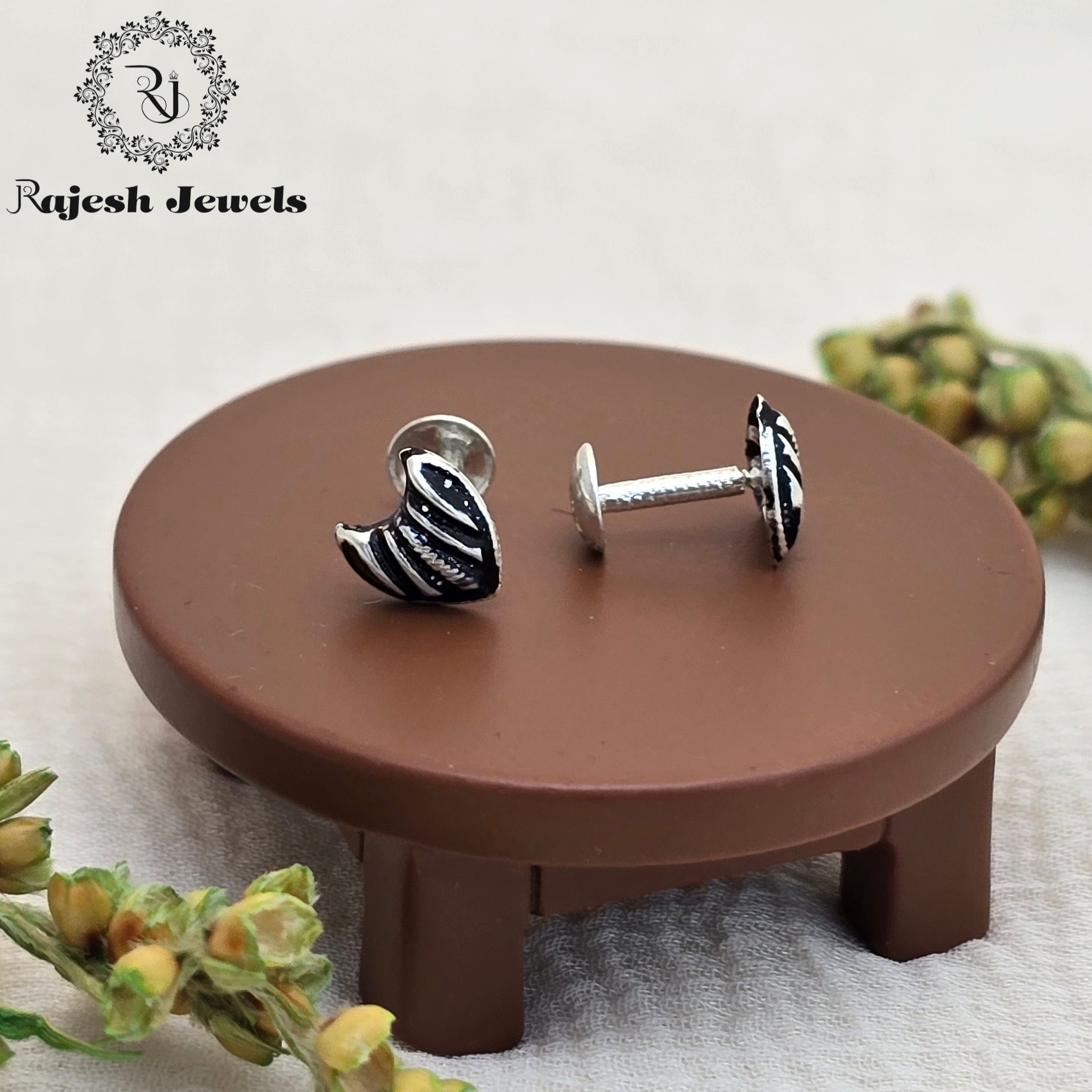 Magnificent Silver Stud Earrings